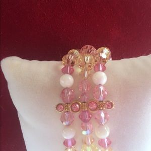 Beautiful trunk show sawaroski crystal bracelet